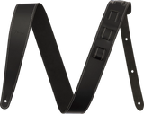 Fender - 2 Essentials Leather Strap - Black