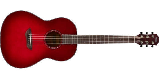 Yamaha - Guitare électro-acoustique à table massive CSF1M - Crimson Red Burst