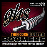 Cordes GHS - Cordes de guitare à noyau fin Boomers Medium 11-50