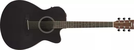 Yamaha - Guitare électro-acoustique de concert FSX400C à pan coupé - Noir fumé