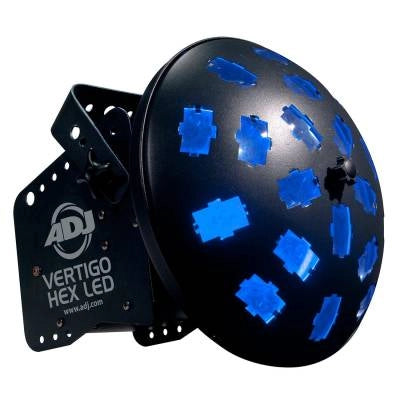 Projecteur stroboscopique/mobile RGBCAW Vertigo Hex LED 12W 6-en-1 American DJ -