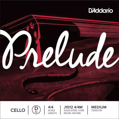 D'Addario Orchestral - Prélude Ré simple Violoncelle cordes médium - 3/4