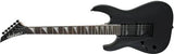 Jackson Guitars - Série JS Dinky Arch Top JS22 DKA LH, touche amarante - Noir brillant