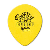 Dunlop - Recharges de médiators Tortex en forme de goutte (paquet de 72) - 0,73 mm