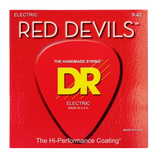 DR Strings - Jeu de cordes pour guitare électrique avec revêtement Red Devil longue durée - 9-42