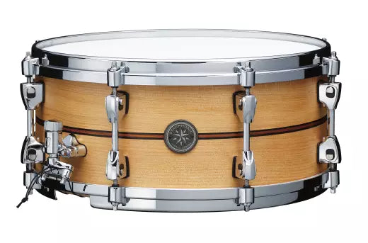 Tama - Starphonic Spruce 14x6 Snare Drum - Satin Natural Spruce