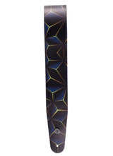 D'Addario - Sangle de guitare en cuir imprimé - Optic Art