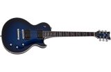 Schecter - Solo II Supreme Electric Guitar - See-Thru Blue Burst