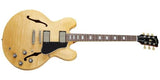 Gibson - ES-335 Guitare électrique semi-creuse à corps figuré - Vintage Natural
