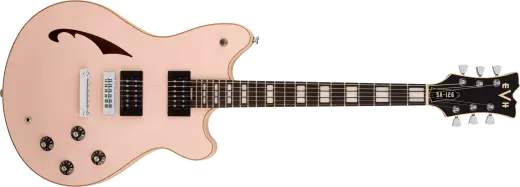 EVH - Guitare électrique spéciale SA-126 en édition limitée avec étui - Coque satinée rose