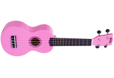 Mahalo - Rainbow Series Soprano Ukulele with Bag - Pink