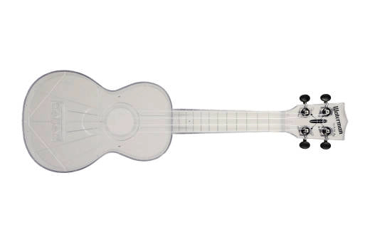 Kala - Waterman Soprano Ukulele - Transparent Ice