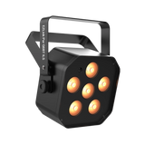 Chauvet DJ - EZLink Par Q6BT ILS Projecteur de lavage à LED alimenté par batterie (RGBA) avec Bluetooth