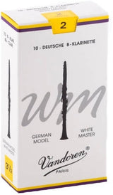 Anches de clarinette en si bémol Vandoren - White Master (10/boîte) - 2