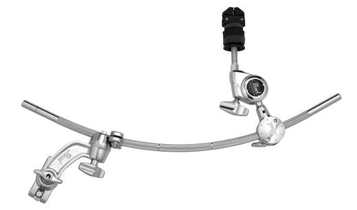 Perche - CHC-200 Boomerang Bras de cymbale incurvé avec pince et inclinaison