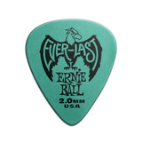 Ernie Ball - Everlast Guitar Picks - 2.0mm Teal - 12 Pack