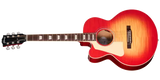 Gibson - Les Paul Parlor Acoustic/Electric Guitar with Hardshell Case - Vintage Cherry Sunburst (Left Handed)