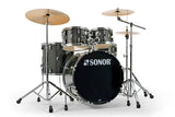 Sonor - Batterie AQX Stage 5 pièces avec accessoires et cymbales (22, 10, 12, 16, SD) - Noir Minuit Pailleté
