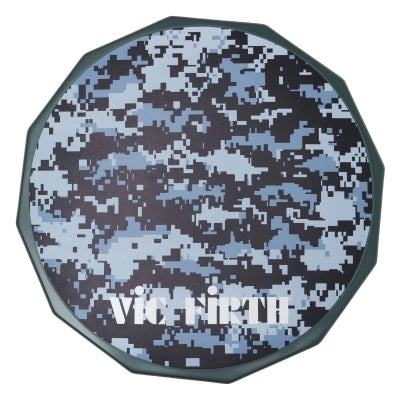 Bloc d'entraînement Vic Firth - Motif camouflage numérique - 12