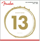 Fender - Cordes acoustiques 70M 80/20 Bronze 13-56