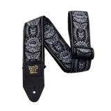 Sangle de guitare Ernie Ball - Silver Orleans Jacquard