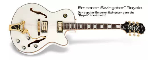 Epiphone - Swingster Royale - Pearl White