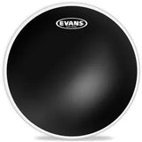Peau de batterie Evans Black Chrome - 6 pouces