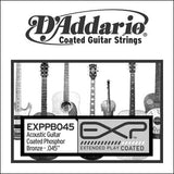 DAddario - Corde à l'unité EXP Coated Phosphor Bronze .045