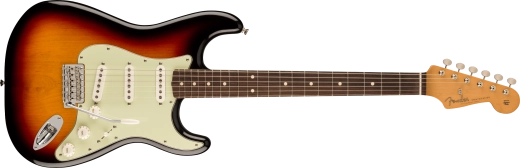 Fender - Stratocaster Vintera II 60s, touche palissandre - Sunburst 3 couleurs avec housse de transport