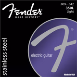 Fender - 350L Stainless Electric Guitar Strings 9-42