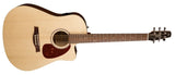 Seagull Guitars - Coastline Slim CW EQ Spruce/Wild Cherry Acoustic/Electric Guitar with Gigbag