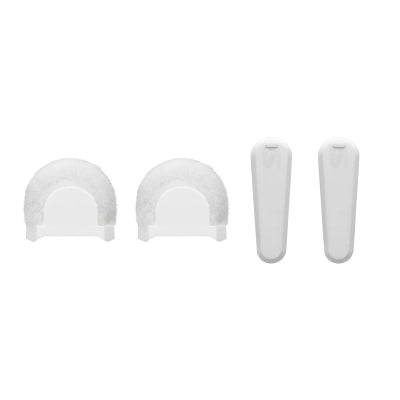 Shure - MoveMic Windscreen and Clip - White (2 Pack)