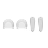 Shure - MoveMic Windscreen and Clip - White (2 Pack)
