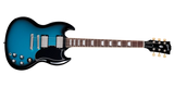 Gibson - SG Standard 61 Stopbar w/Hardshell Case - Pelham Blue Burst