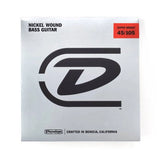 Dunlop - Cordes pour basse Super Bright, médium, .045-.105, 4 cordes/jeu