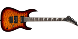 Jackson Guitars - Série JS Dinky JS20 DKQ 2PT, touche amarante - Transparent Tobacco Burst