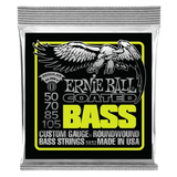 Cordes pour basse électrique Ernie Ball Regular Slinky Coated 50-105