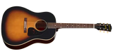 Epiphone - 1942 Banner J-45 Reissue Acoustic/Electric Guitar with Hardshell Case - Vintage Sunburst
