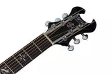 Guitare acoustique Schecter Synyster Gates AC-GA SC - Noir brillant avec liserés argentés 3700-SHC