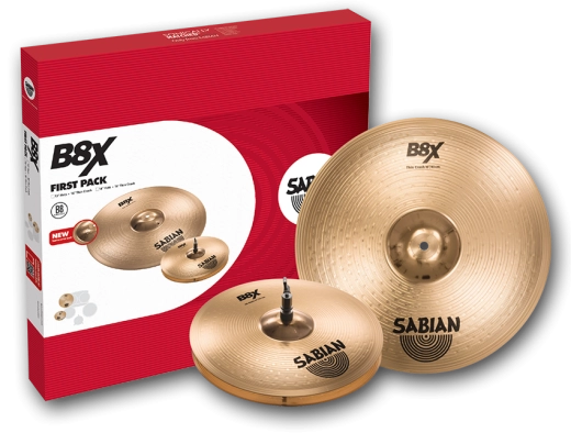 Sabian - B8X First Pack - 14HH/16Crash