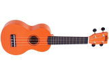 Mahalo - Rainbow Series Soprano Ukulele with Bag - Orange