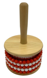 Granite Percussion - Cabasa à grand corps en bois