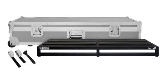 Pedaltrain - Terra 42 Pedalboard avec étui de transport à roulettes