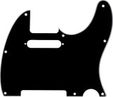 Fender - Plaque de protection 8 trous pour Telecaster moderne, 3 plis - Noir/Blanc/Noir