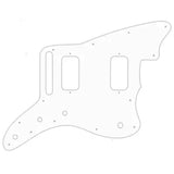 WD Music - Plaque de protection personnalisée pour Fender Jazzmaster HH - Blanche