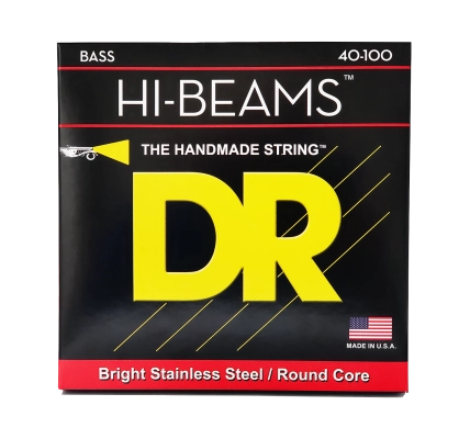 DR Strings - Cordes pour basse Hi-Beam Light 40-100