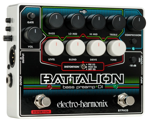 Electro-Harmonix - Préampli basse et pédale DI Battalion
