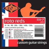 Rotosound - Cordes électriques Nickel Light 11-58 (jeu de 7 cordes)