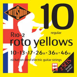 Rotosound - Cordes électriques nickel 10-46 Reg - Pack de 2