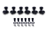 Kluson - Revolution Metal Locking 3+3 Black Tuners Set